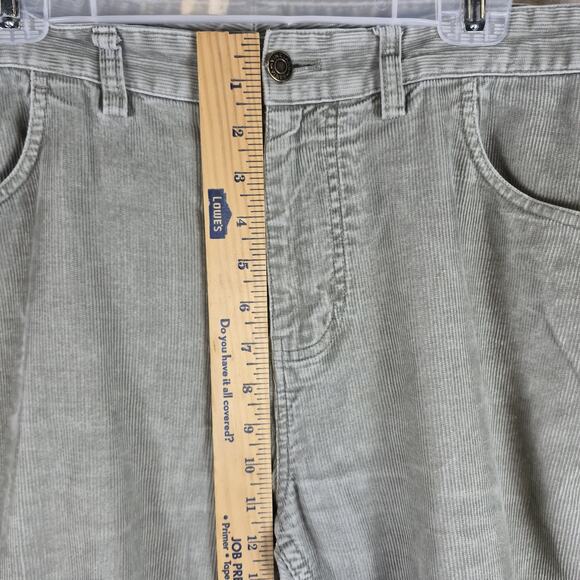VINEYARD VINES Corduroy Pants Men's Size 38 x 32 Gray Khaki 5-Pocket Cotton - Picture 5 of 8
